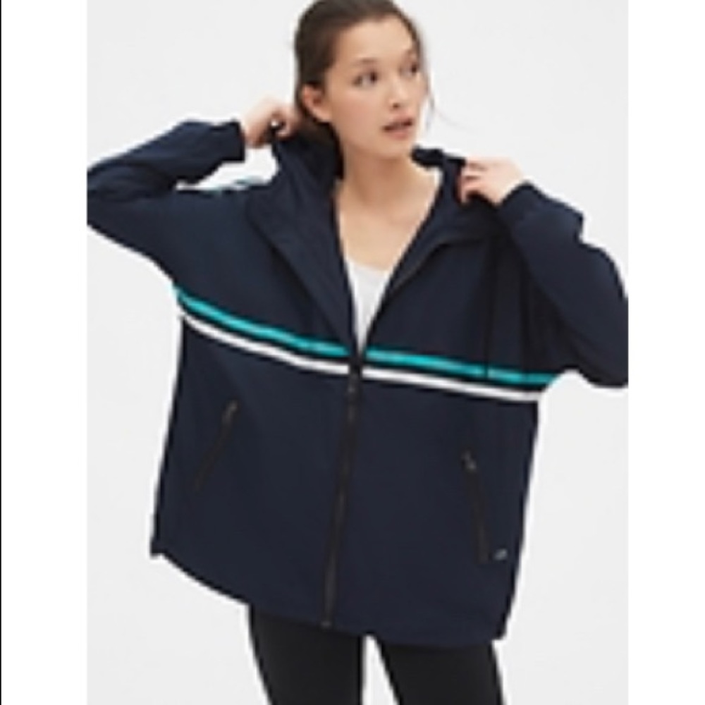 GapFit Oversized Wind Breaker, Sz L
